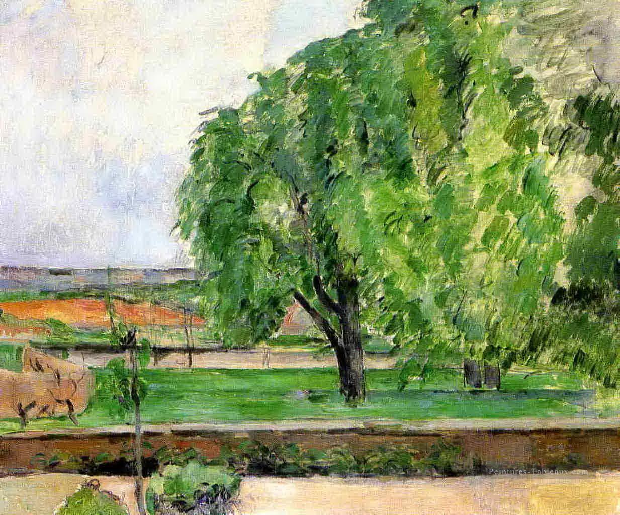 Paysage au Jas de Bouffin Paul Cézanne Peintures à l'huile